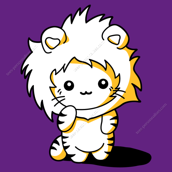 Dessin Facile De Lion Kawaii